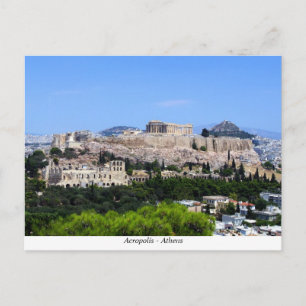 Cartão Postal Acrópole - Atenas