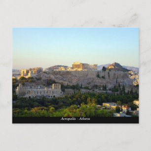 Cartão Postal Acrópole - Atenas