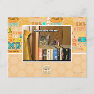 Cartão Postal Activating Secret Room Door