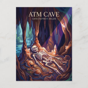 Cartão Postal Actun Tunichil Muknal (Caverna ATM) Belize