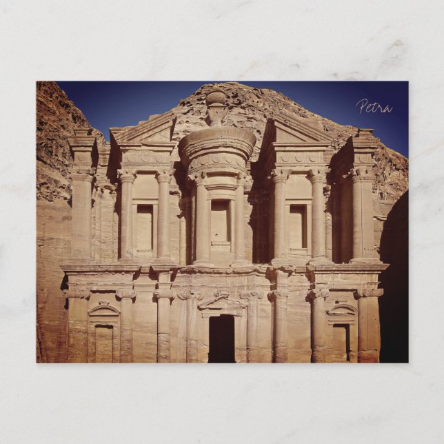 Cartão Postal Ad Deir - Petra - Jordanien (Frente)