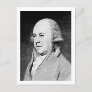 Cartão Postal Adams ~ John Adams Presidente dos Estados Unidos