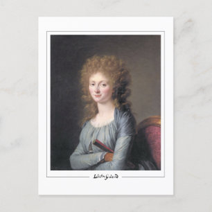 Cartão Postal Adélaïde Labille-Guiard #6 - Cartão-postal de arte
