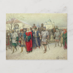 Cartão Postal Aderir ao Excelente Novgorod