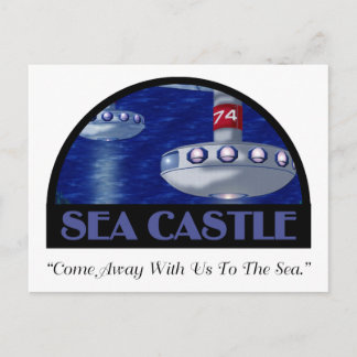 Cartão Postal Adesivo de Viagem