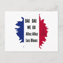 Adesivo França Futebol 2026 Allez Les Bleus