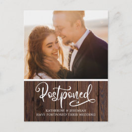 Cartão Postal Adiamento de Casamento da Tipografia da Madeira Ru