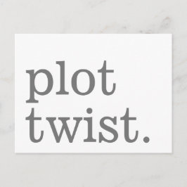 Cartão Postal Adiamento de Casamento Simples Moderno