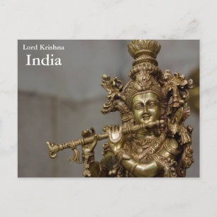 Cartão Postal Adicionar Turismo de Viagem Vintage Índia