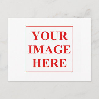 Cartão Postal Adicione sua própria foto ou imagem