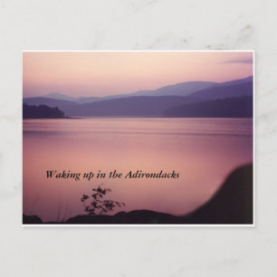 Cartão Postal Adirondack Morning