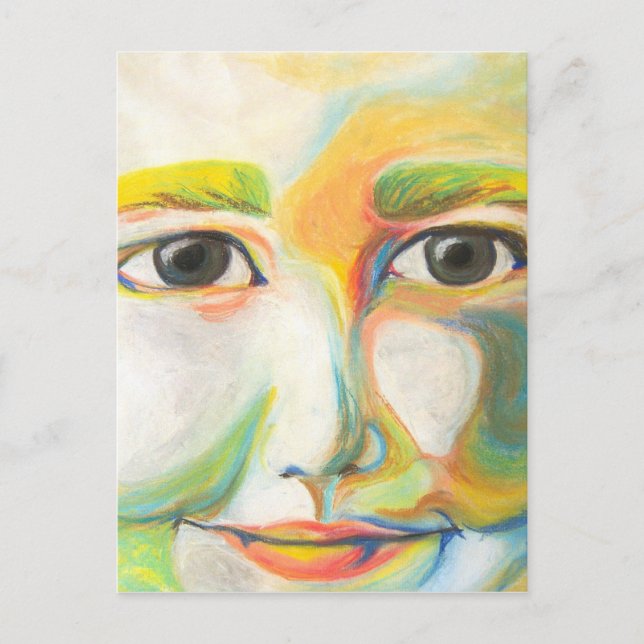 Cartão Postal Adivinha Quem (Frente)