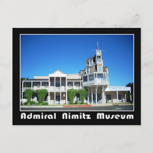 Cartão Postal Admiral Nimitz Museum, Fredericksburg, Texas (Frente)