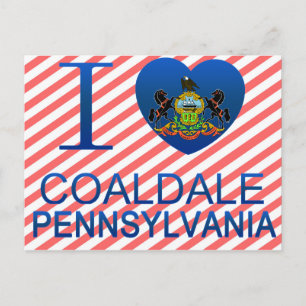 Cartão Postal Adoro Coaldale, PA