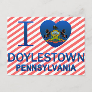 Cartão Postal Adoro Doylestown, PA