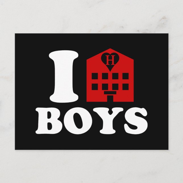 Cartão Postal Adoro Hotel Boys (Frente)