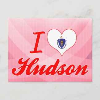 Cartão Postal Adoro Hudson, Massachusetts