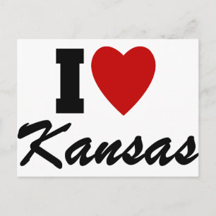 Cartão Postal Adoro Kansas