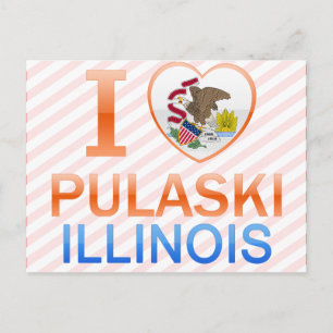 Cartão Postal Adoro Pulaski, IL
