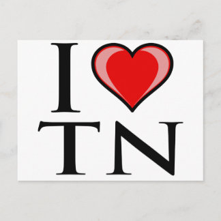 Cartão Postal Adoro TN - Tennessee