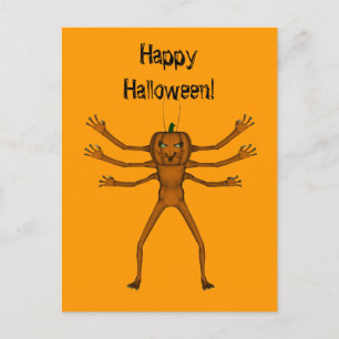 Cartão Postal Adotando Critério de Halloween