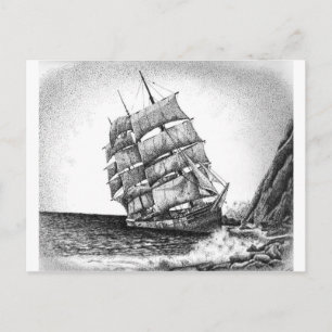 Cartão Postal Adrift