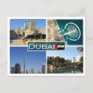 Cartão Postal AE Emirados Árabes Unidos - Dubai -