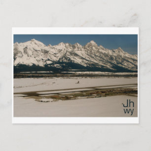 Cartão Postal Aeroporto de Jackson Hole