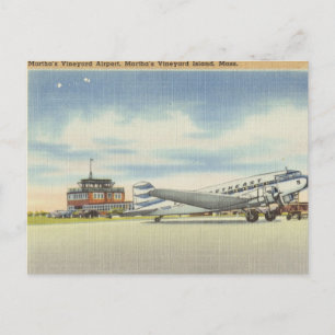 Cartão Postal Aeroporto de Marthas Vineyard
