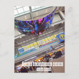 Cartão Postal Aeroporto Internacional Incheon