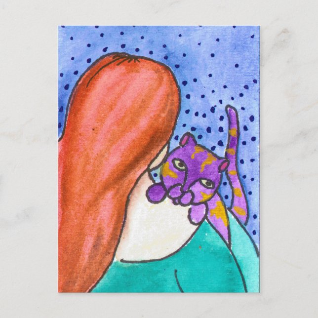 Cartão Postal Afago (Frente)