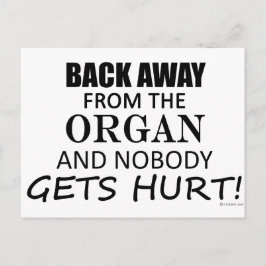 Cartão Postal Afastar-Se Do Órgão