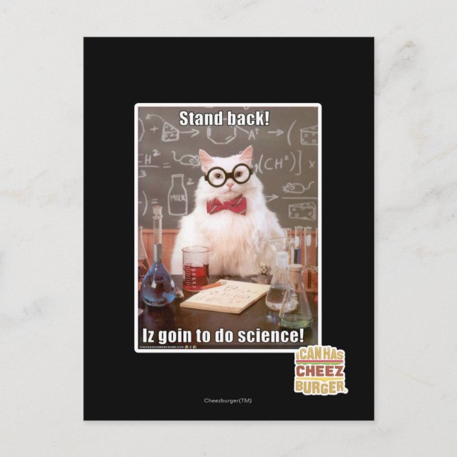 Cartão Postal Afaste-se! (Frente)