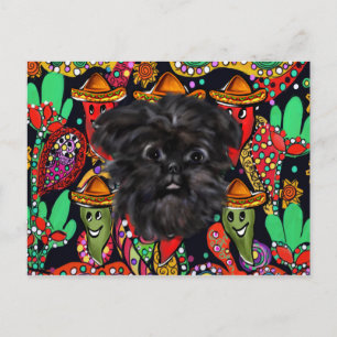 Cartão Postal Affenpinscher