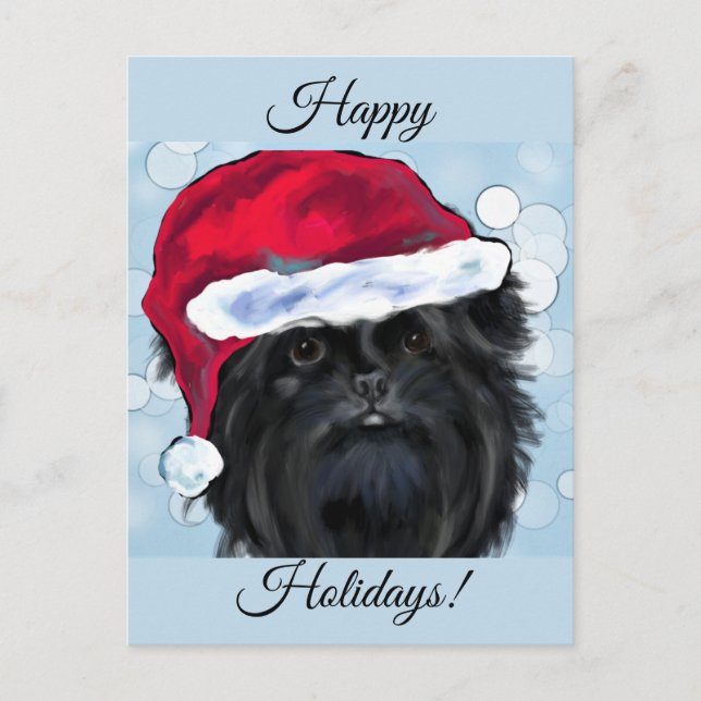 Cartão Postal Affenpinscher  (Frente)