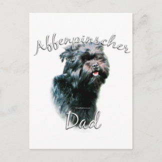 Cartão Postal Affenpinscher Pai 2