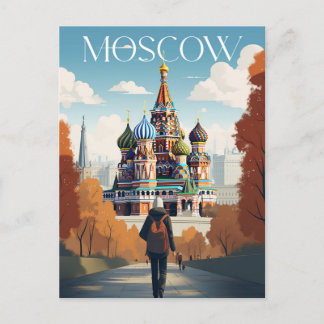 Cartão Postal Affiche - Moscow - Russia -Saint Basil's Cathedral