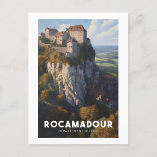 Cartão Postal Affiche Rocamadour - France - Département du Lot -