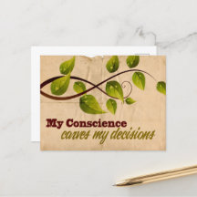 Afirmação de Motivação "Minha consciência"