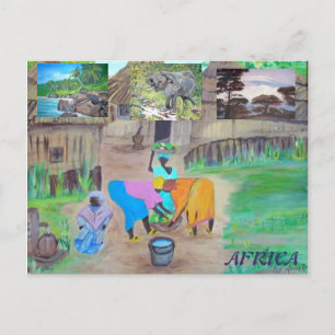 Cartão postal - África