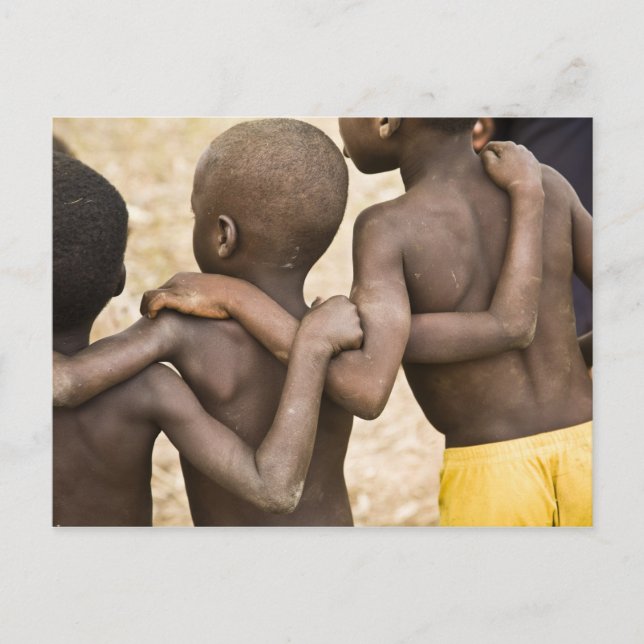 Cartão Postal África, África Ocidental, Gana, Yendi. Arranque de (Frente)