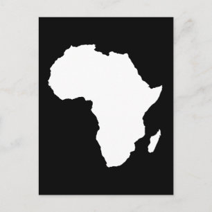 Cartão Postal África autóctone negra