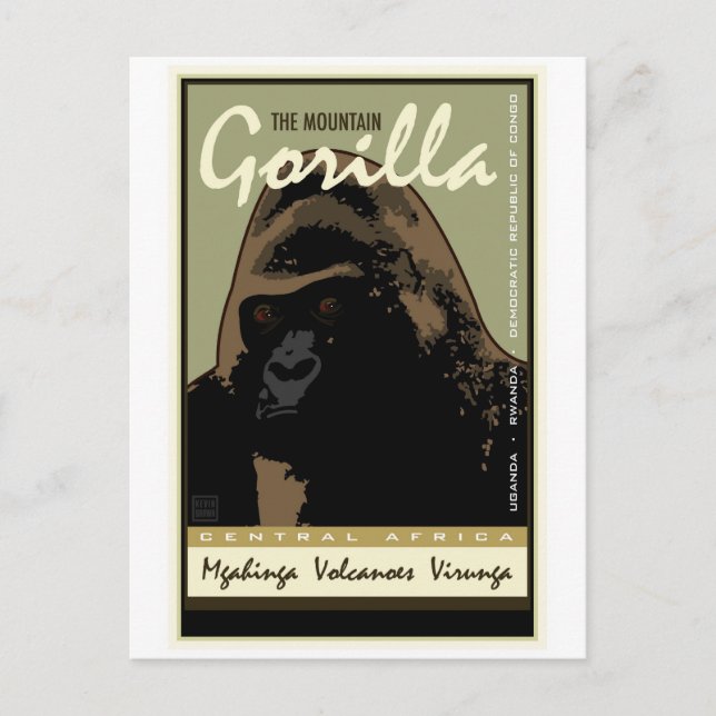 Cartão Postal África Central (Frente)