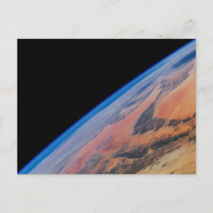 Cartão Postal África norte E O Vasto Deserto Líbio.