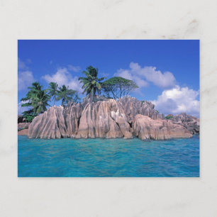 Cartão Postal África, Seychelles, Ilha Praslin, St. Pierre