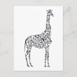 Cartão Postal AFRICAN GIRAFFE por NICHOLAS