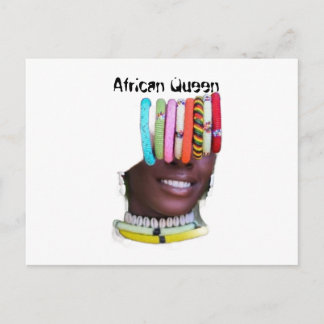 Cartão Postal African Queen | Impressão de Arte Af