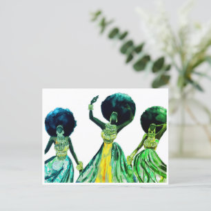 CARTÃO POSTAL AFRICANO