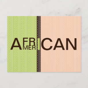 Cartão Postal Afro-americano