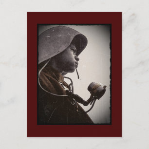 Cartão Postal Afro-Americano Rosie Riveter